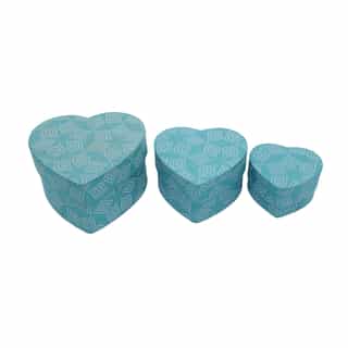 Lokta Paper Heart Shape Box | Made in Nepal | 100% Hand Made