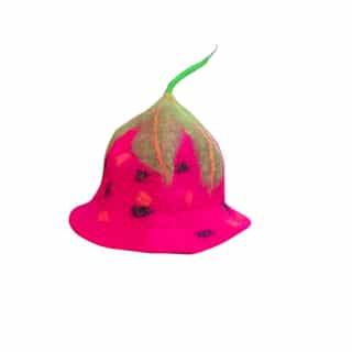 Felt Strawberry Hat