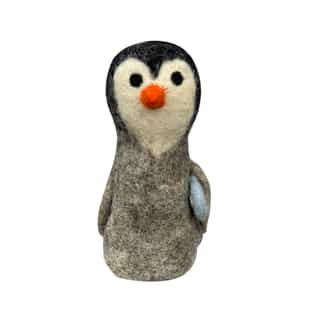 Felt Penguin Dog & Cat Toys – Handmade in Nepal | Eco-Friendly & Non-Toxic