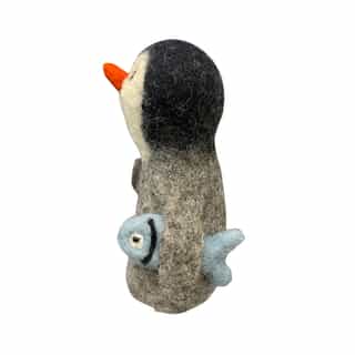 Felt Penguin Dog & Cat Toys – Handmade in Nepal | Eco-Friendly & Non-Toxic