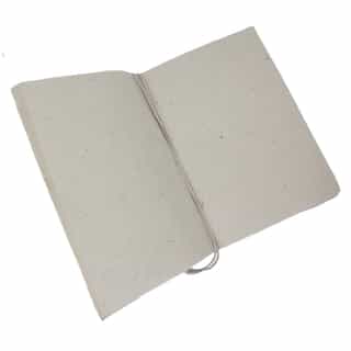 Lokta Paper Diary Grey Color Cover  | Made in Nepal | 100% Hand Made