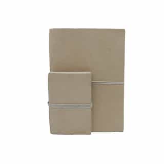 Lokta Paper Diary Grey Color Cover  | Made in Nepal | 100% Hand Made