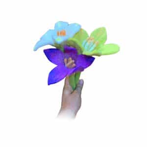 Handmade Multi-Color Felt Flowers – Eco-Friendly Wool Home & Event Décor | Wholesale from Nepal