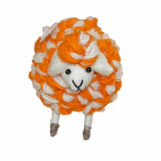 Handmade Felt Sheep Toy – Eco-Friendly Wool Pet Toy | Wholesale from Nepal