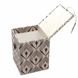 Handmade Lokta Paper Box – Sky Blue | Sustainable Gift Packaging from Nepal