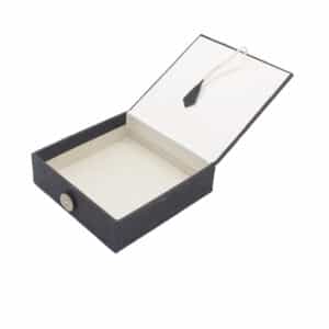 Lokta Paper Square Shape Box | Handmade in Nepal | Eco-Friendly Packaging Solution