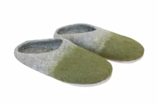 Handmade Plain Wool Felt Slippers | Multiple Colors | Sustainable & Ethical Footwear |100% Natural | Made in Nepal