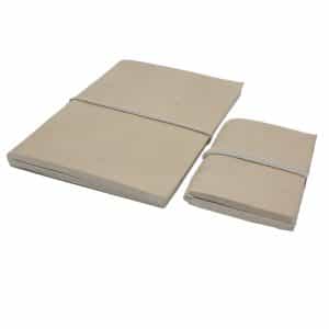 lokta paper diary plain_3 Lokta Paper Diary – Grey Cover | Handmade in Nepal | Eco-Friendly Notebook