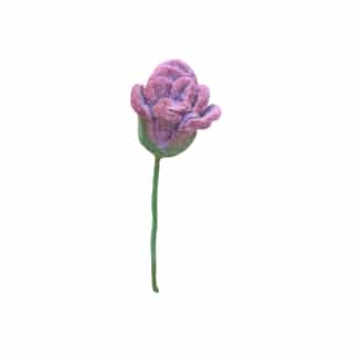 Brown Rose Flower Handmade Felt Roses – Eco-Friendly Wool Flowers for Home & Event Décor | Wholesale from Nepal