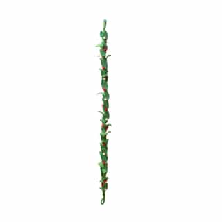 Green garland_01 Handmade Felt Green Flower Garland – Eco-Friendly Wool Home & Event Décor | Wholesale from Nepal