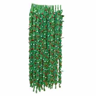 Green garland_02 Handmade Felt Green Flower Garland – Eco-Friendly Wool Home & Event Décor | Wholesale from Nepal
