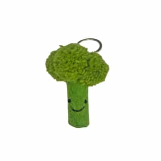 broccoli key rings Handmade Felt Key Rings – Animal, Vegetable & Custom Shapes | Eco-Friendly Wool Keychains Wholesale from Nepal