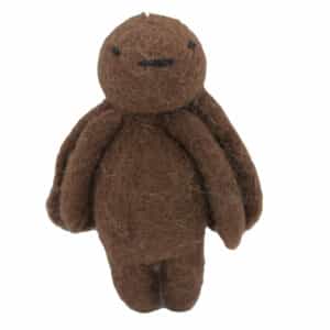 Handmade Felt Domokun-Inspired Toy – Eco-Friendly Character Toy | Wholesale from Nepal