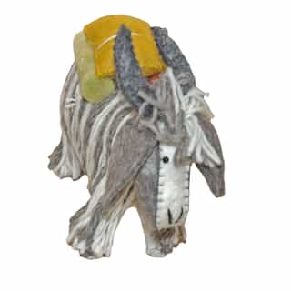 Yak Handmade Felt Yak – 100% Wool Toy | Ethical Wholesale from Nepal