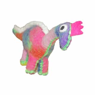 felt dinosaur Handmade Felt Dinosaur Toy – Eco-Friendly Wool Toy