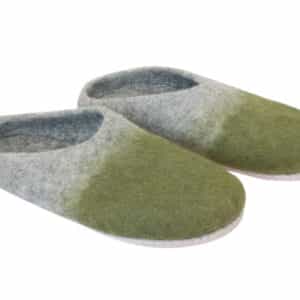 Handmade Plain Wool Felt Slippers | Multiple Colors | Sustainable & Ethical Footwear |100% Natural | Made in Nepal