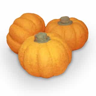 wool pumpkin_02 Felt Pumpkin