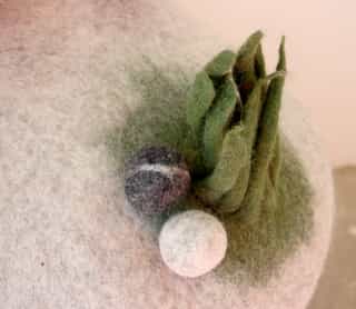 cat cave_mushroom_4 Handmade Felt Mushroom Cat Cave – Cozy, Eco-Friendly Wool Bed from Nepal